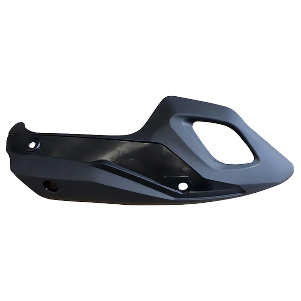 Paracalore Completo Coprimarmitta Nero con Inserto Cromato per Honda SH 125 / 150 (2017 - 2019) – Cover Protezione Scarico di Ricambio