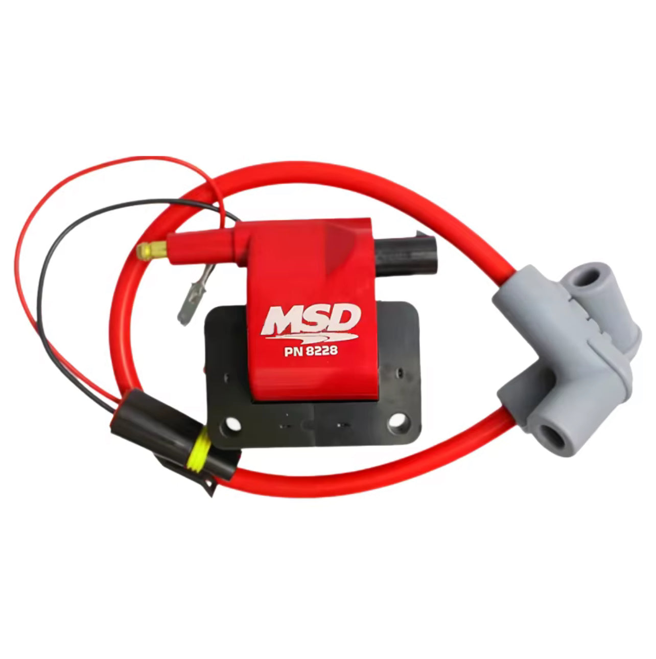 Bobina di Accensione Racing MSD PN 8228 Universale con Cavo Silicone da 40cm