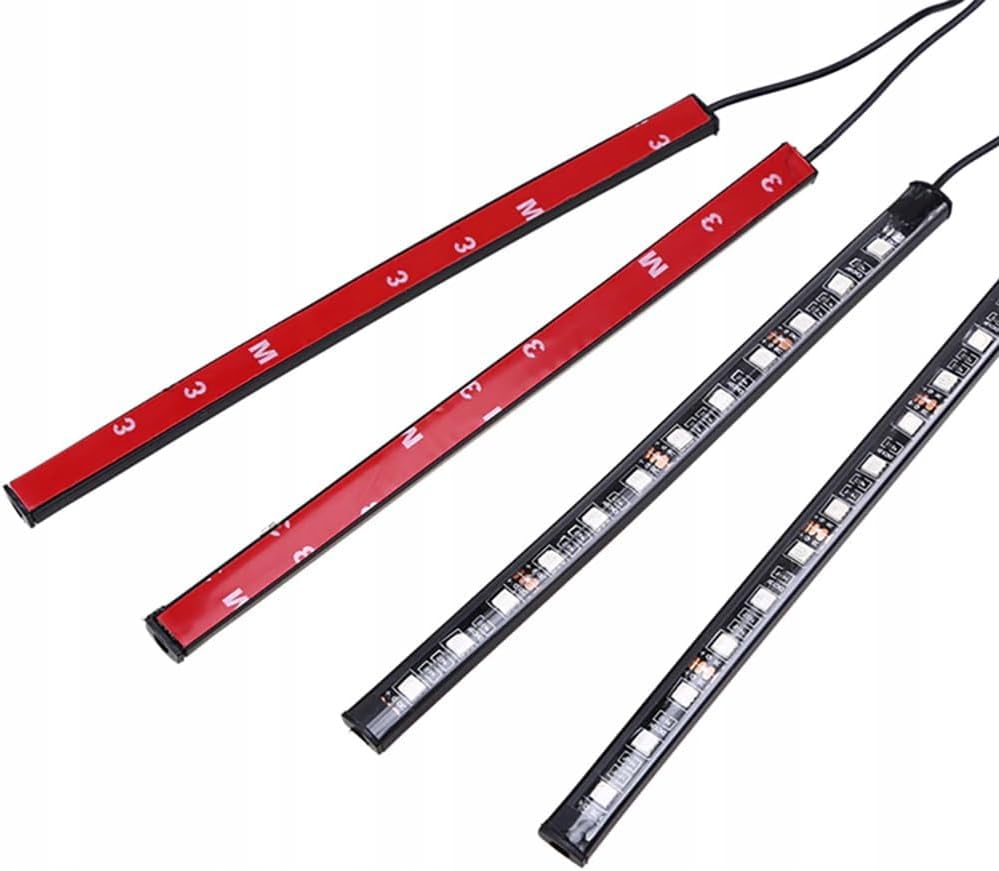 Led Interni Auto Gestibile Dall'APP Striscia Led Ambientale Illuminazione Abitacolo Decorazione Atmosfera Separabile Auto Tuning 12v
