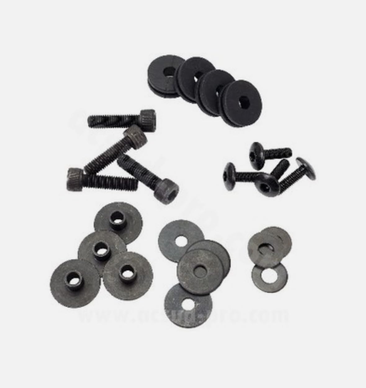Kit Fissaggio Parabrezza per Honda SH 125 - 150 cc (2020 - 2026) - Set Viteria, Boccole e Gommini di Ricambio Compatibile con Originale OEM 08R70-K0R-D00