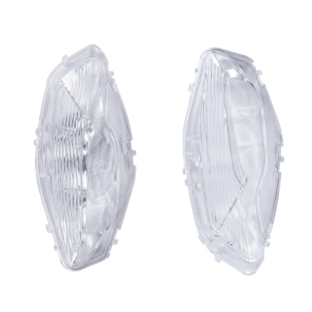 Coppia Vetri Lenti Frecce Anteriori/Posteriori (DX + SX) per Honda SH 125-150-350 (2020-2025) - Kit Completo Gemme Trasparenti di Ricambio