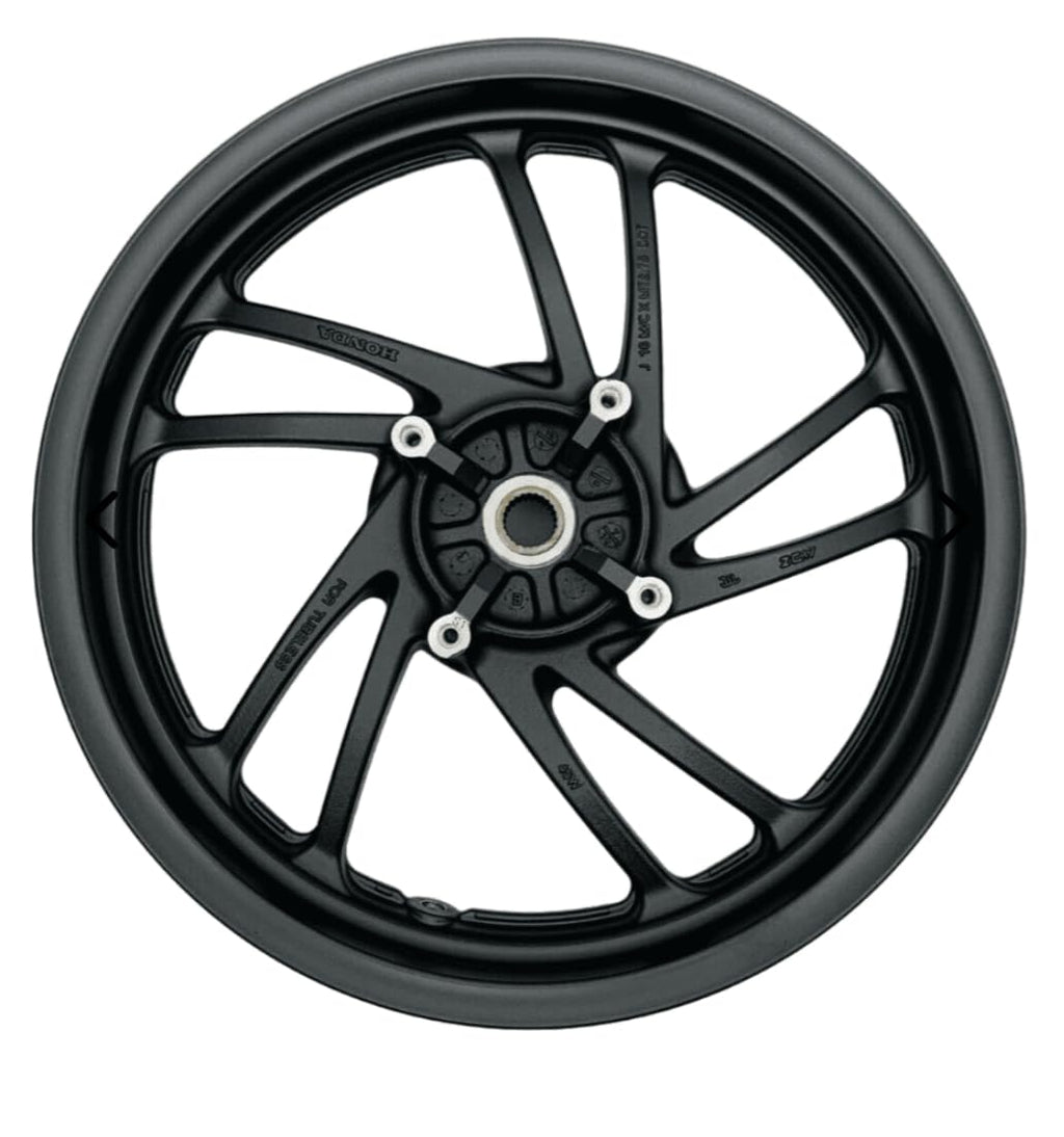 Cerchio Ruota Posteriore VERO NERO OPACO per Honda SH 125 / 150 (2013 - 2026)