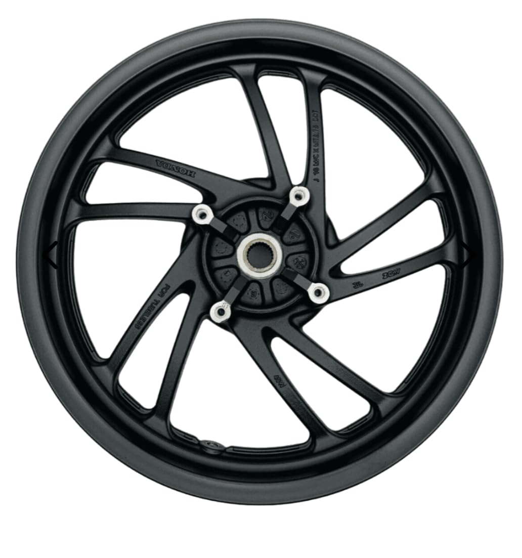 Cerchio Ruota Posteriore VERO NERO OPACO per Honda SH 125 / 150 (2013 - 2026)