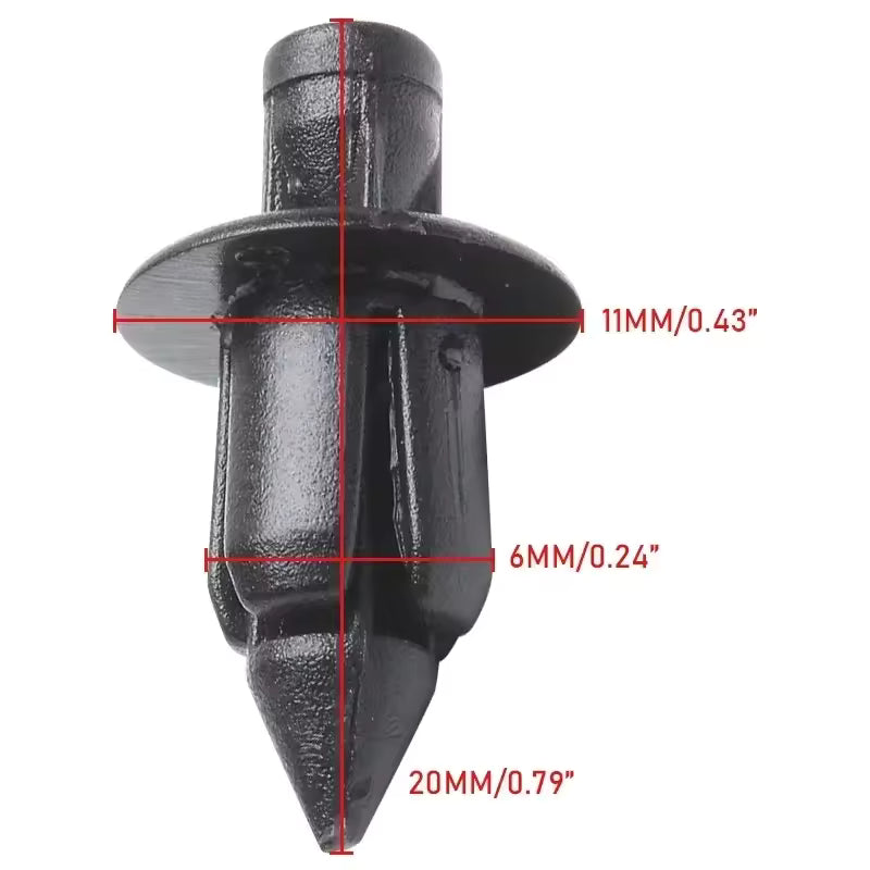 Clip Rivetti CARENE per Honda Compatibile Universale - Honda SH 125/150/350