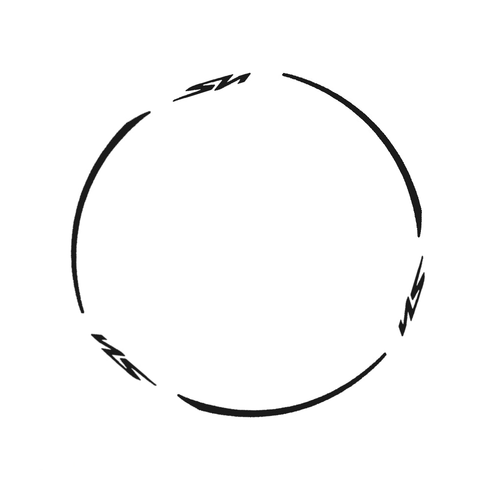 Adesivi Cerchi - Honda SH - Voge SR16 - Tmax dal 2005 in POI